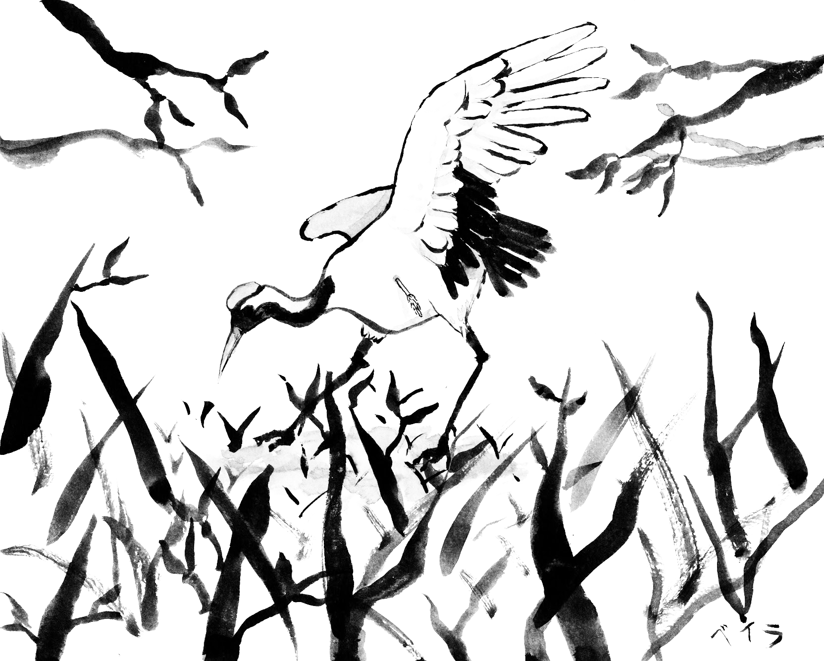 storyteller clipart black and white tree